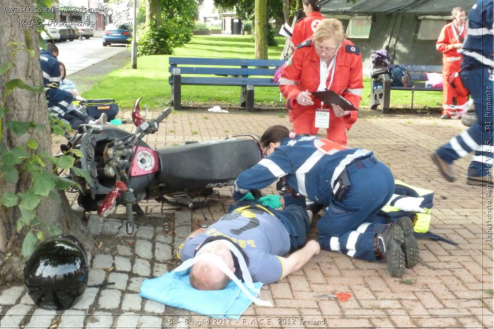 5 - 8 luglio - F.A.C.E. 2012 Ireland - Croce Rossa Italiana - Ispettorato Regionale Volontari del Soccorso del Piemonte