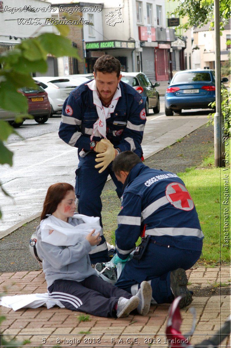 5 - 8 luglio - F.A.C.E. 2012 Ireland - Croce Rossa Italiana - Ispettorato Regionale Volontari del Soccorso del Piemonte