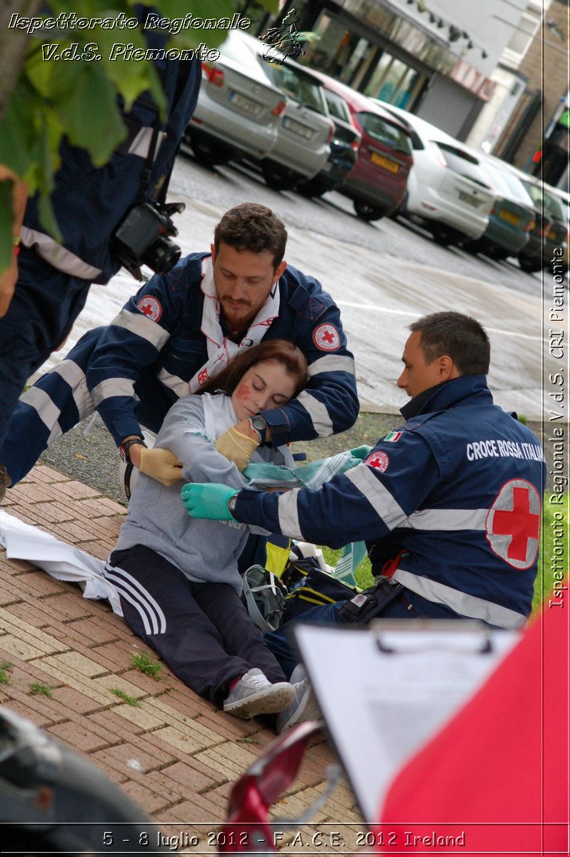 5 - 8 luglio - F.A.C.E. 2012 Ireland - Croce Rossa Italiana - Ispettorato Regionale Volontari del Soccorso del Piemonte