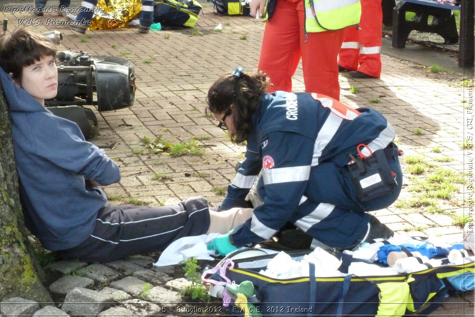 5 - 8 luglio - F.A.C.E. 2012 Ireland - Croce Rossa Italiana - Ispettorato Regionale Volontari del Soccorso del Piemonte