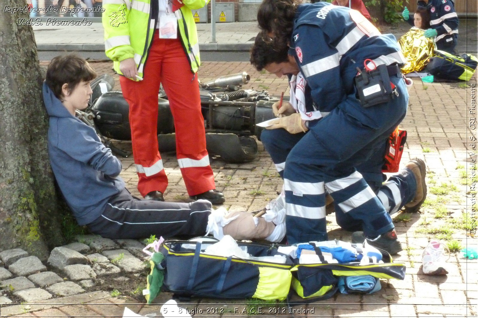 5 - 8 luglio - F.A.C.E. 2012 Ireland - Croce Rossa Italiana - Ispettorato Regionale Volontari del Soccorso del Piemonte