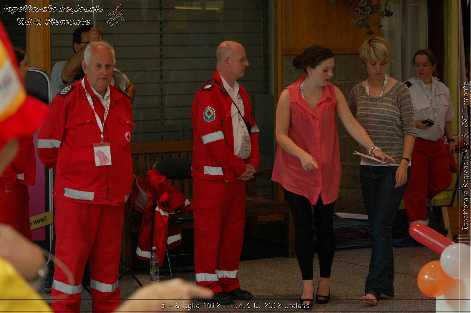 5 - 8 luglio - F.A.C.E. 2012 Ireland - Croce Rossa Italiana - Ispettorato Regionale Volontari del Soccorso del Piemonte