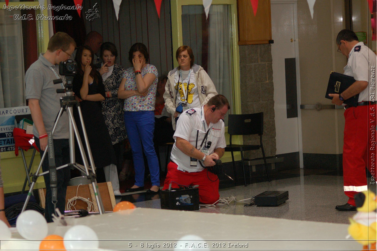 5 - 8 luglio - F.A.C.E. 2012 Ireland - Croce Rossa Italiana - Ispettorato Regionale Volontari del Soccorso del Piemonte