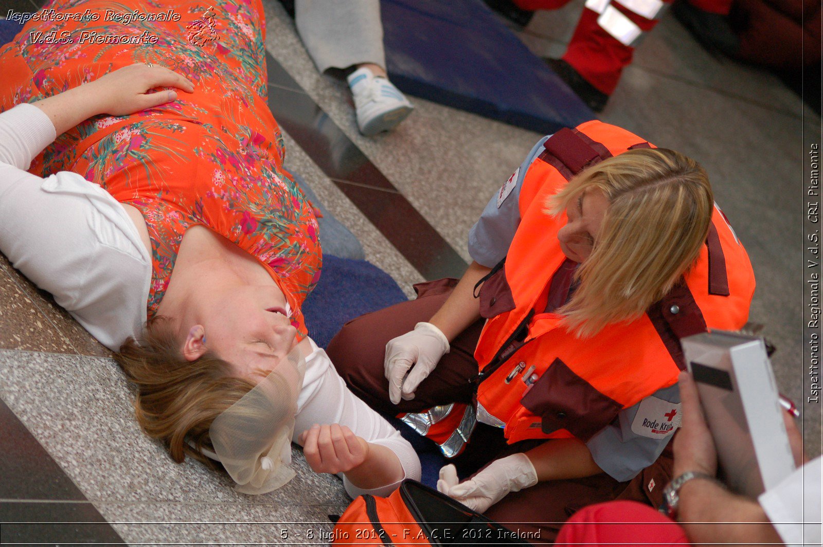 5 - 8 luglio - F.A.C.E. 2012 Ireland - Croce Rossa Italiana - Ispettorato Regionale Volontari del Soccorso del Piemonte