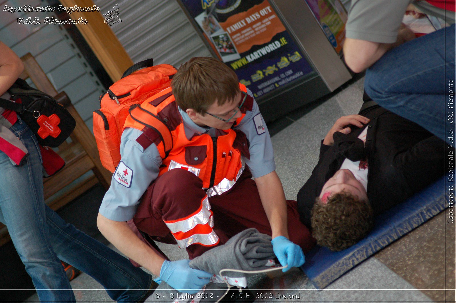 5 - 8 luglio - F.A.C.E. 2012 Ireland - Croce Rossa Italiana - Ispettorato Regionale Volontari del Soccorso del Piemonte