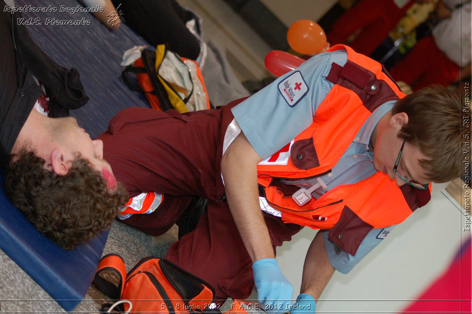 5 - 8 luglio - F.A.C.E. 2012 Ireland - Croce Rossa Italiana - Ispettorato Regionale Volontari del Soccorso del Piemonte