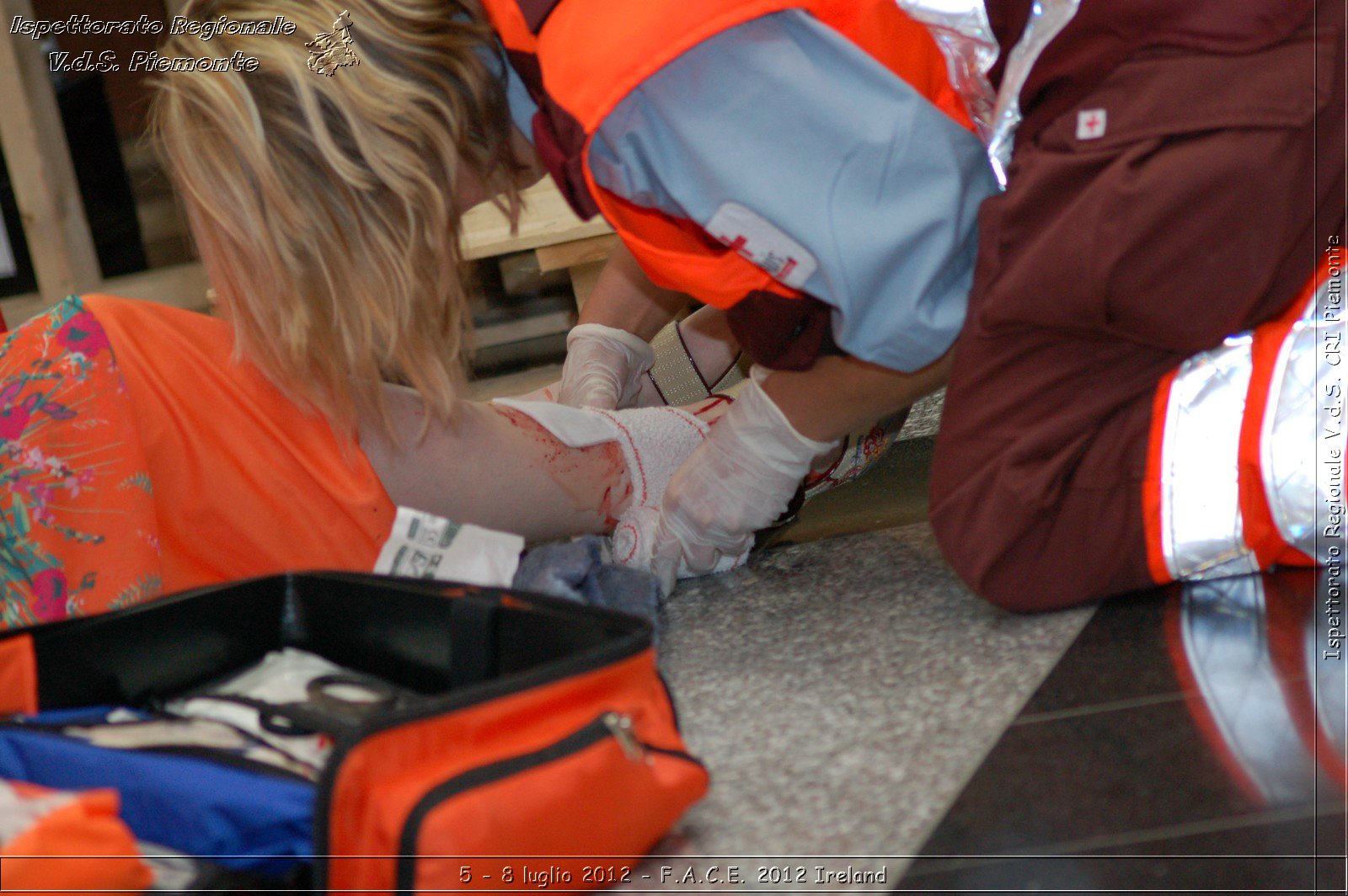 5 - 8 luglio - F.A.C.E. 2012 Ireland - Croce Rossa Italiana - Ispettorato Regionale Volontari del Soccorso del Piemonte