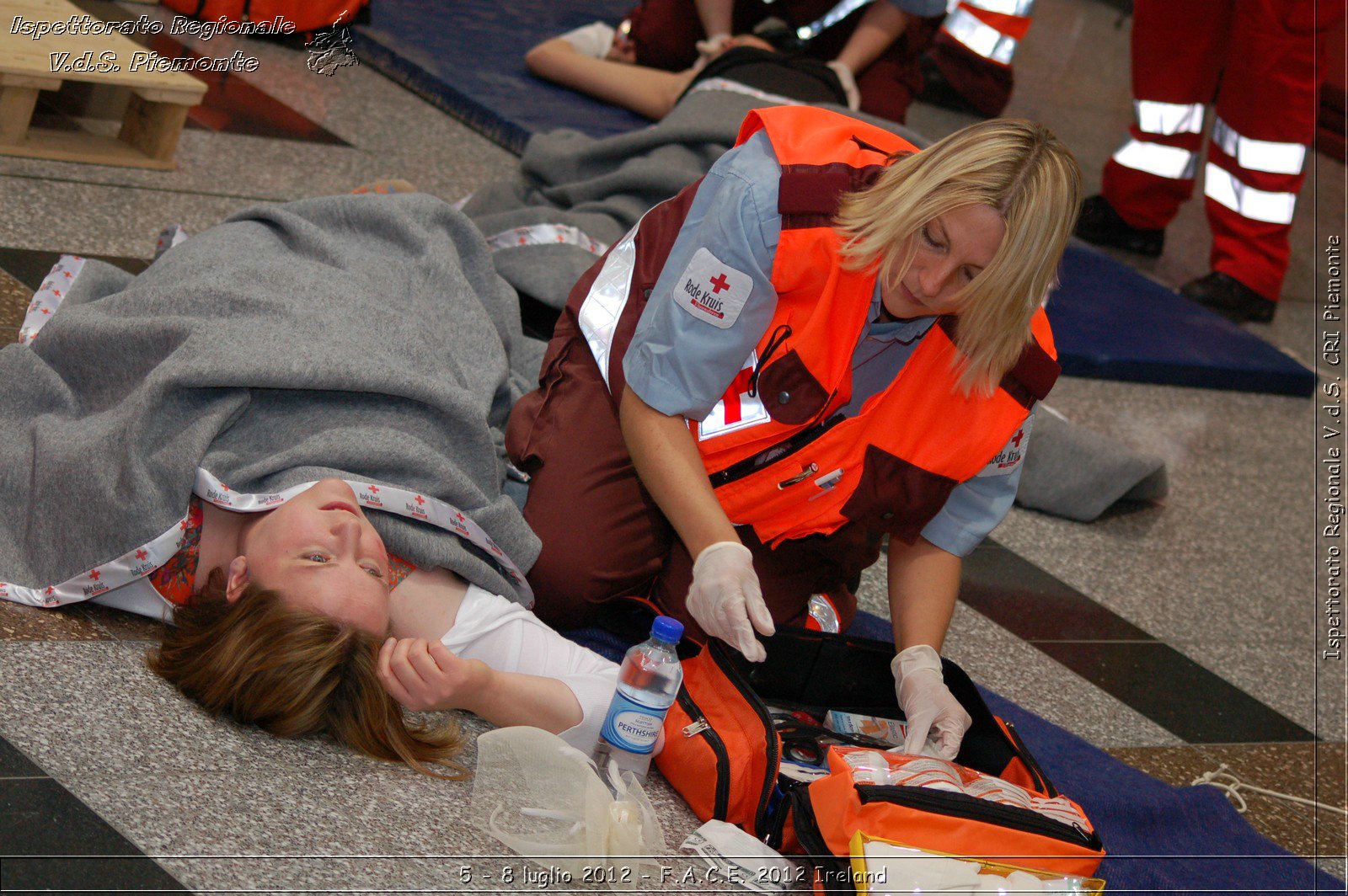 5 - 8 luglio - F.A.C.E. 2012 Ireland - Croce Rossa Italiana - Ispettorato Regionale Volontari del Soccorso del Piemonte