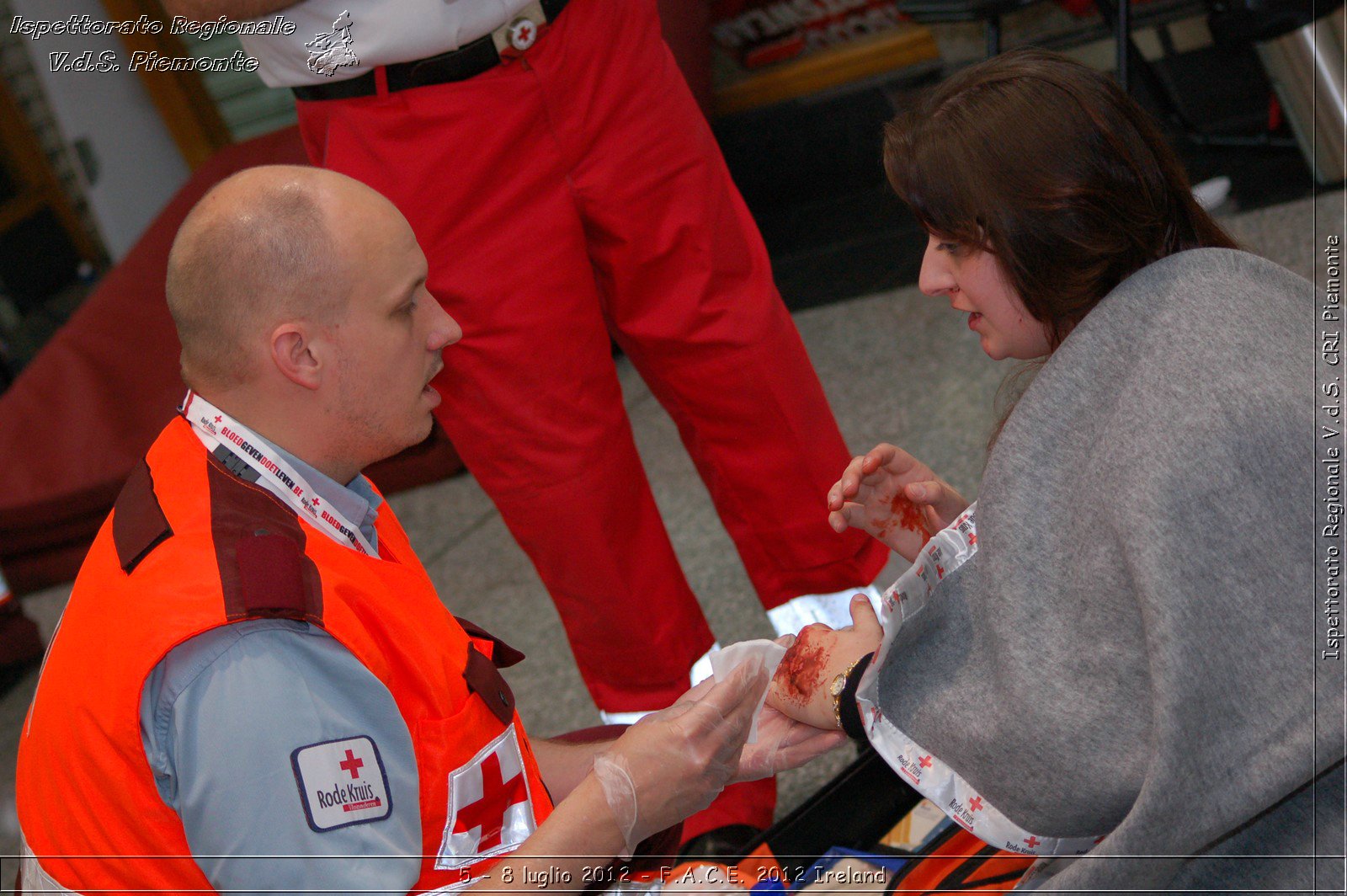 5 - 8 luglio - F.A.C.E. 2012 Ireland - Croce Rossa Italiana - Ispettorato Regionale Volontari del Soccorso del Piemonte