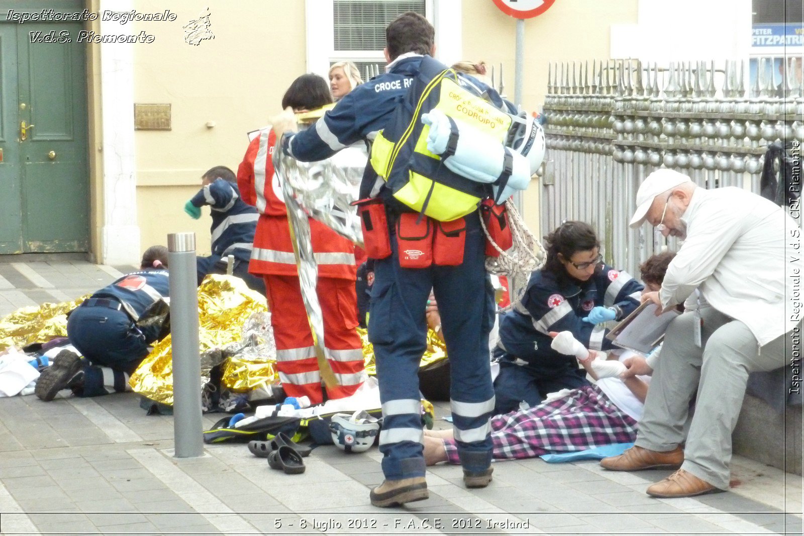 5 - 8 luglio - F.A.C.E. 2012 Ireland - Croce Rossa Italiana - Ispettorato Regionale Volontari del Soccorso del Piemonte