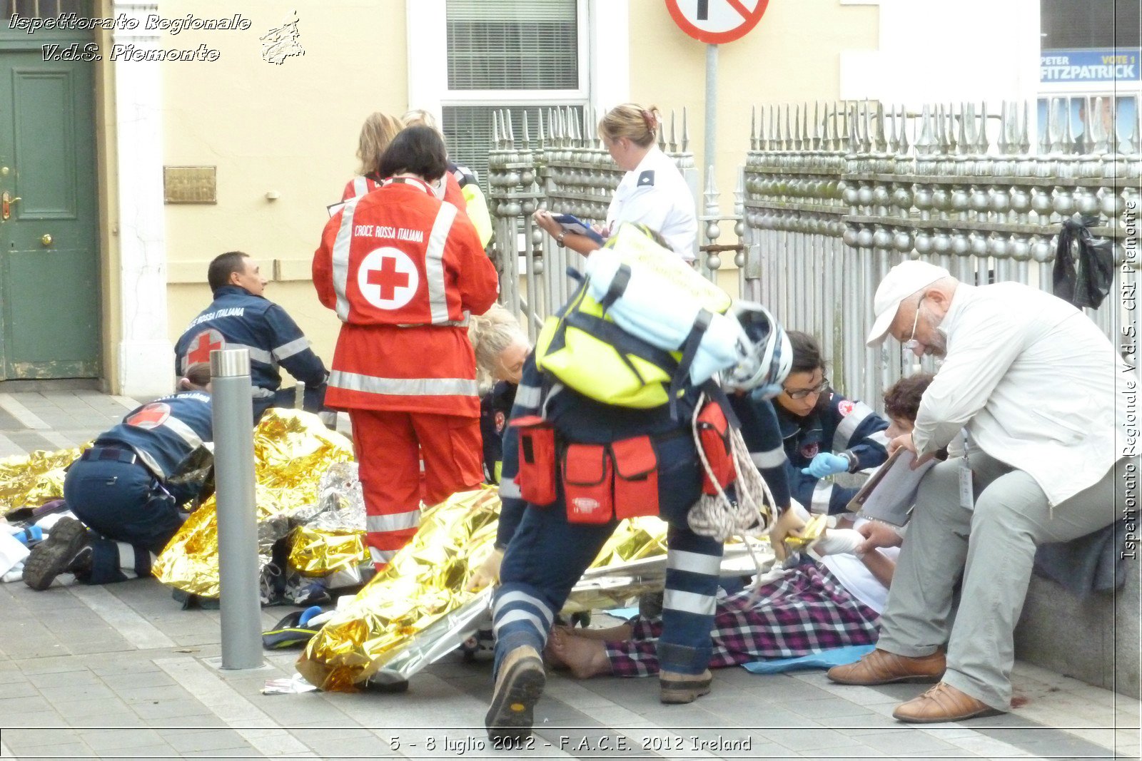 5 - 8 luglio - F.A.C.E. 2012 Ireland - Croce Rossa Italiana - Ispettorato Regionale Volontari del Soccorso del Piemonte