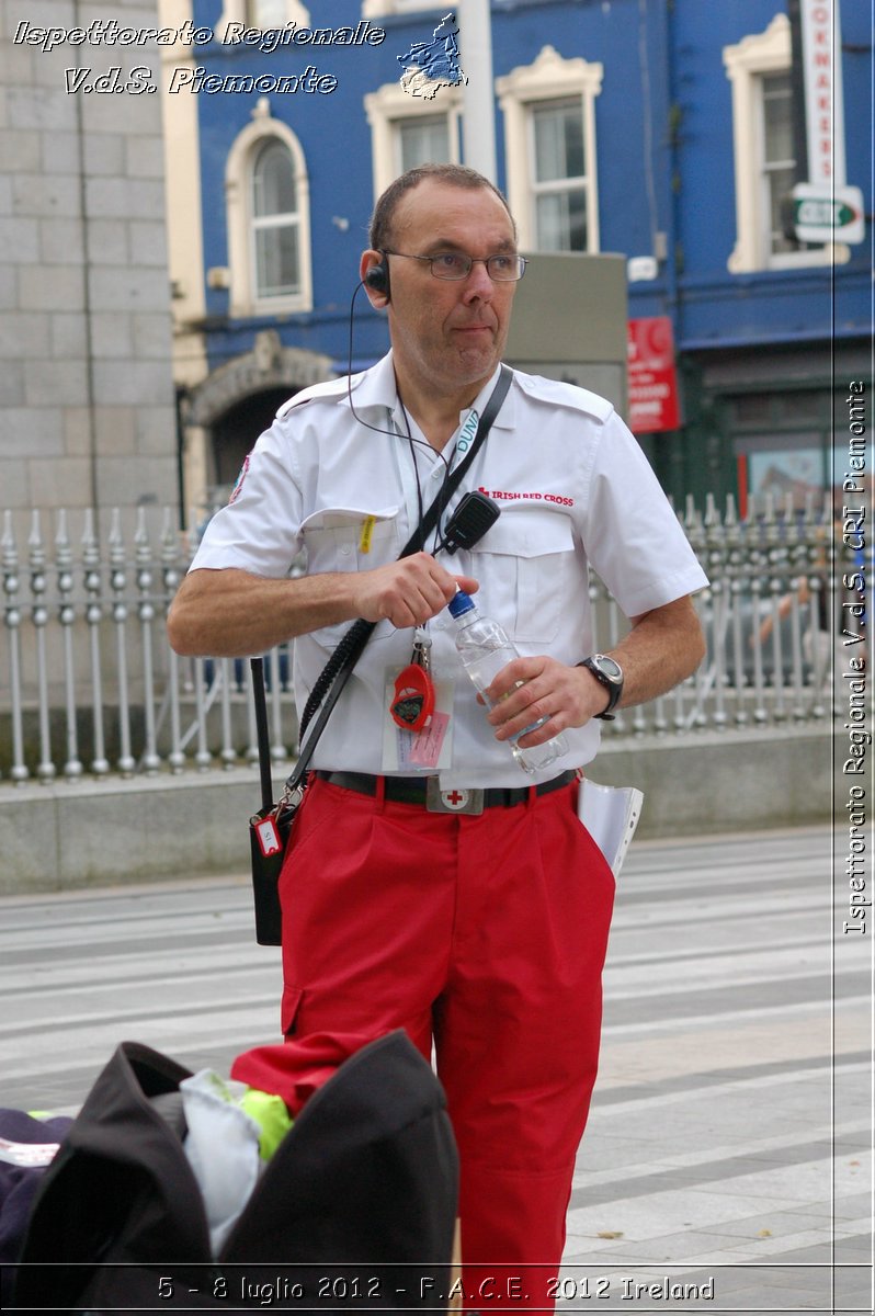 5 - 8 luglio - F.A.C.E. 2012 Ireland - Croce Rossa Italiana - Ispettorato Regionale Volontari del Soccorso del Piemonte