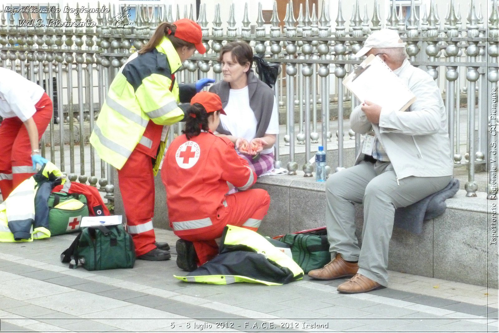 5 - 8 luglio - F.A.C.E. 2012 Ireland - Croce Rossa Italiana - Ispettorato Regionale Volontari del Soccorso del Piemonte