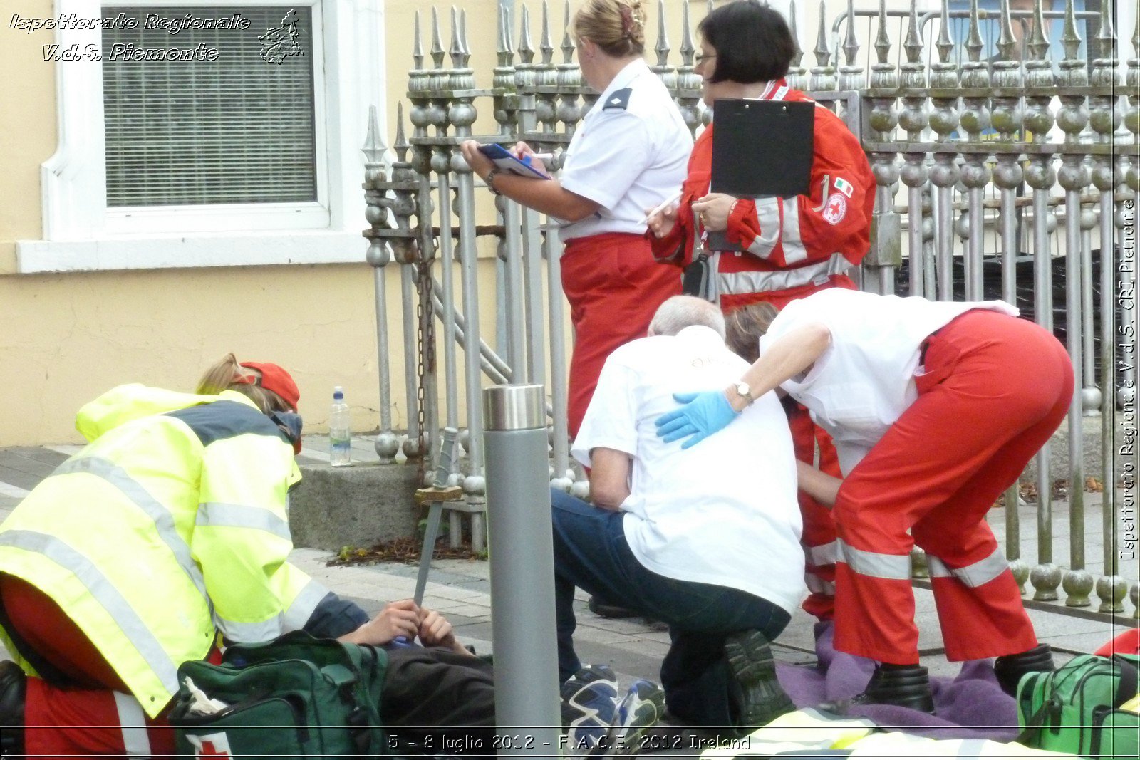 5 - 8 luglio - F.A.C.E. 2012 Ireland - Croce Rossa Italiana - Ispettorato Regionale Volontari del Soccorso del Piemonte