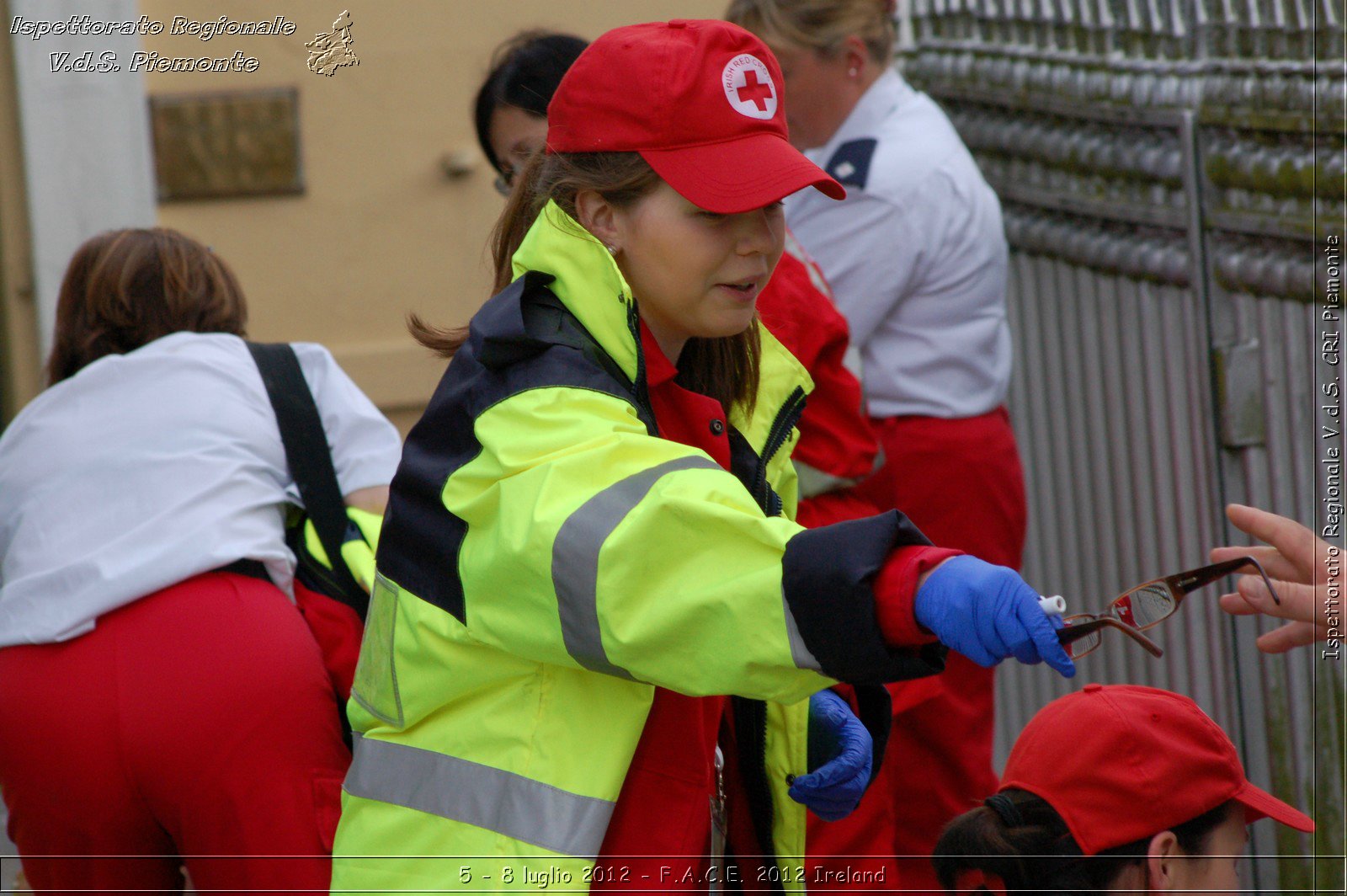 5 - 8 luglio - F.A.C.E. 2012 Ireland - Croce Rossa Italiana - Ispettorato Regionale Volontari del Soccorso del Piemonte