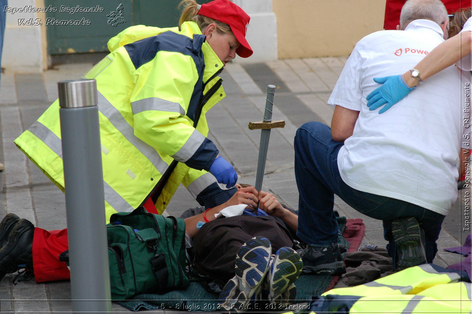 5 - 8 luglio - F.A.C.E. 2012 Ireland - Croce Rossa Italiana - Ispettorato Regionale Volontari del Soccorso del Piemonte