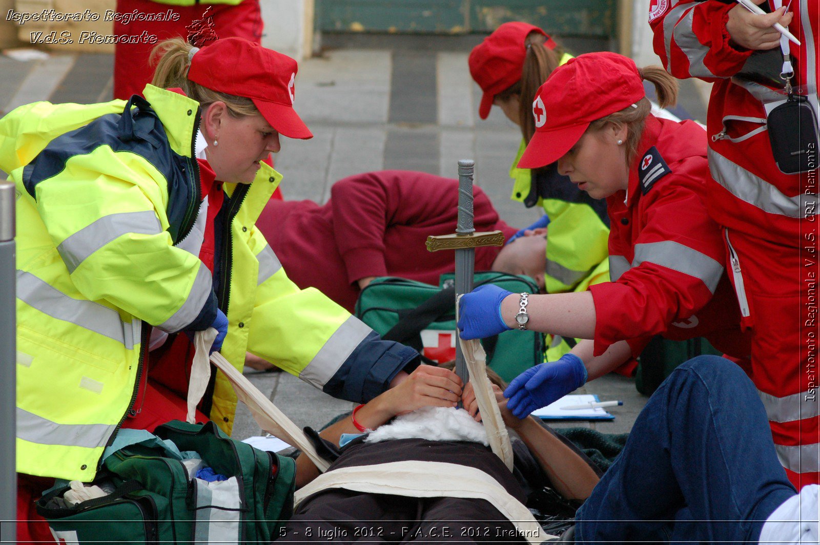 5 - 8 luglio - F.A.C.E. 2012 Ireland - Croce Rossa Italiana - Ispettorato Regionale Volontari del Soccorso del Piemonte