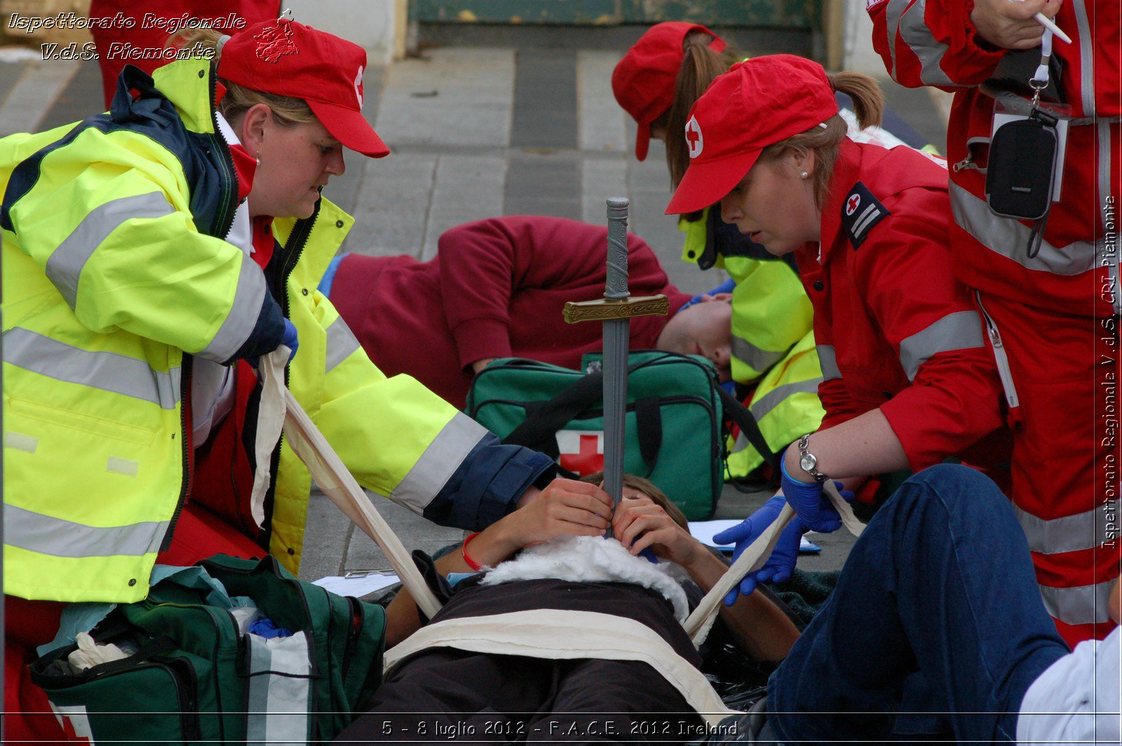 5 - 8 luglio - F.A.C.E. 2012 Ireland - Croce Rossa Italiana - Ispettorato Regionale Volontari del Soccorso del Piemonte