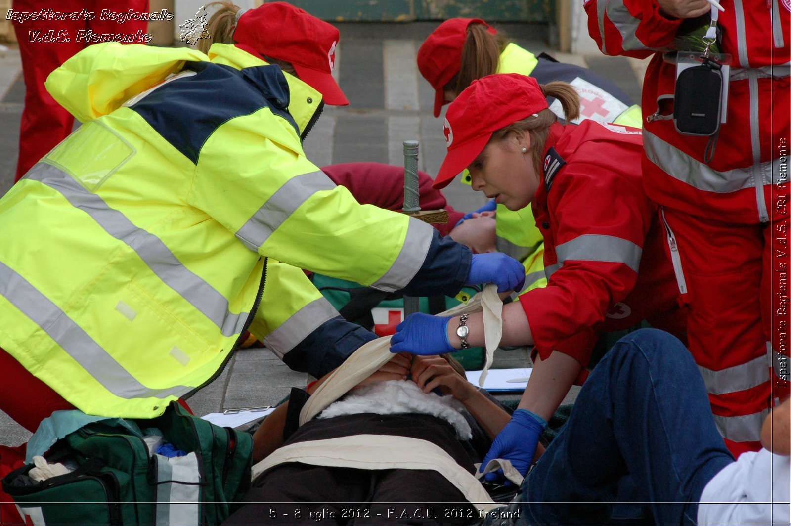 5 - 8 luglio - F.A.C.E. 2012 Ireland - Croce Rossa Italiana - Ispettorato Regionale Volontari del Soccorso del Piemonte