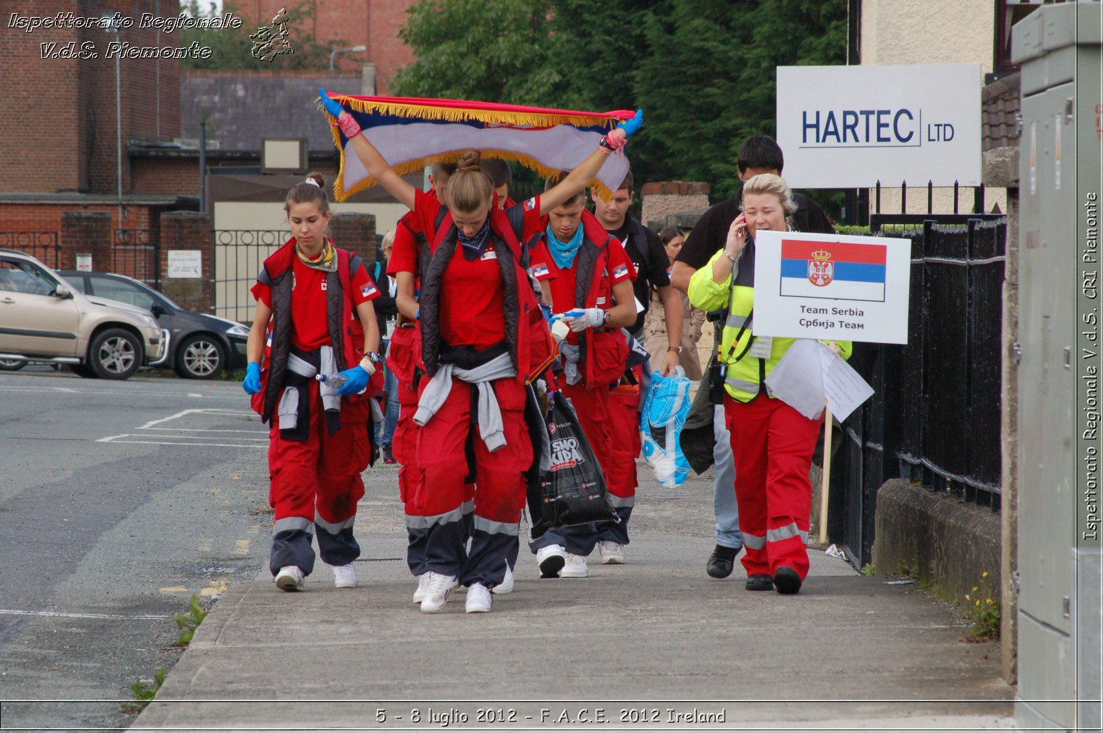 5 - 8 luglio - F.A.C.E. 2012 Ireland - Croce Rossa Italiana - Ispettorato Regionale Volontari del Soccorso del Piemonte