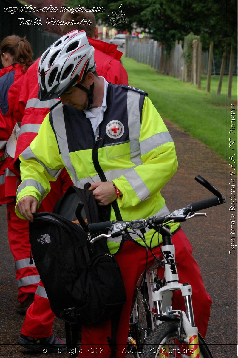 5 - 8 luglio - F.A.C.E. 2012 Ireland - Croce Rossa Italiana - Ispettorato Regionale Volontari del Soccorso del Piemonte