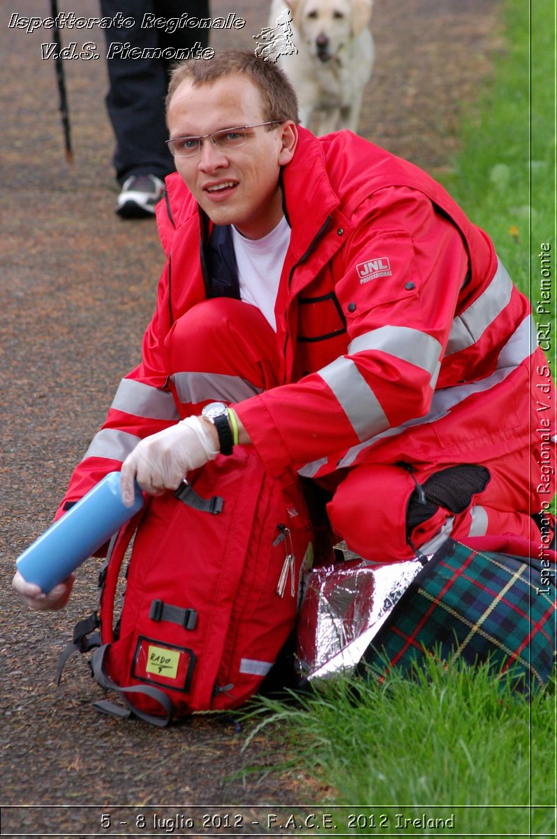 5 - 8 luglio - F.A.C.E. 2012 Ireland - Croce Rossa Italiana - Ispettorato Regionale Volontari del Soccorso del Piemonte