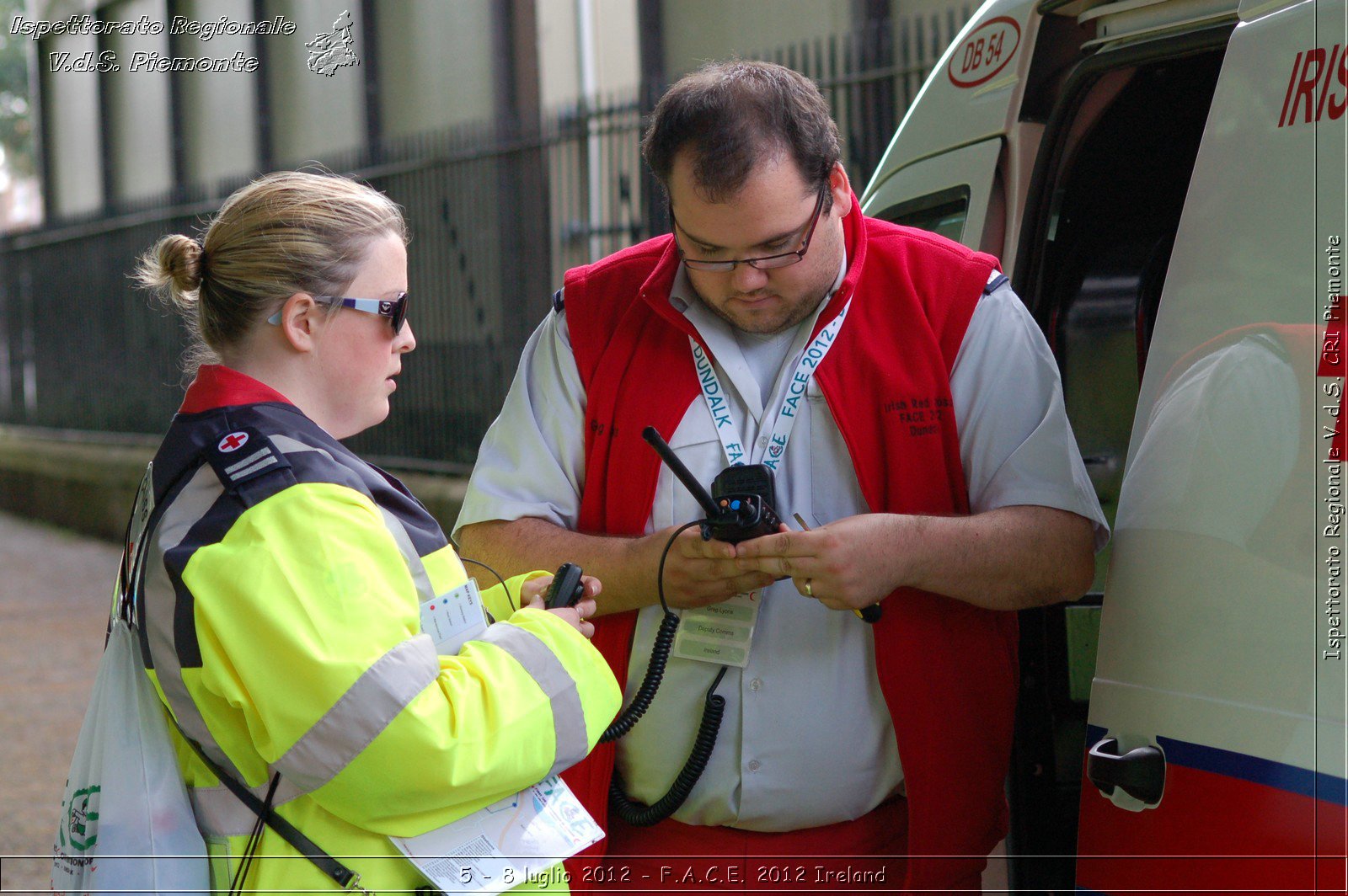 5 - 8 luglio - F.A.C.E. 2012 Ireland - Croce Rossa Italiana - Ispettorato Regionale Volontari del Soccorso del Piemonte