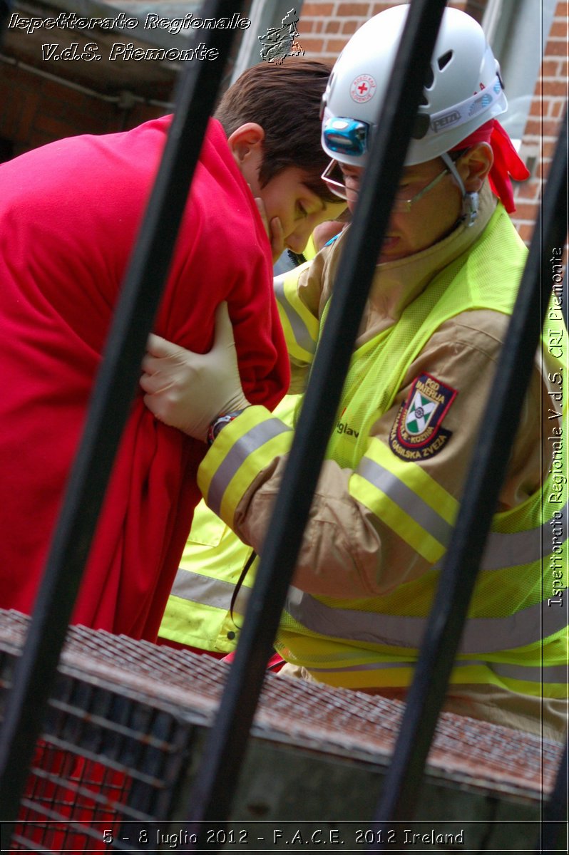 5 - 8 luglio - F.A.C.E. 2012 Ireland - Croce Rossa Italiana - Ispettorato Regionale Volontari del Soccorso del Piemonte