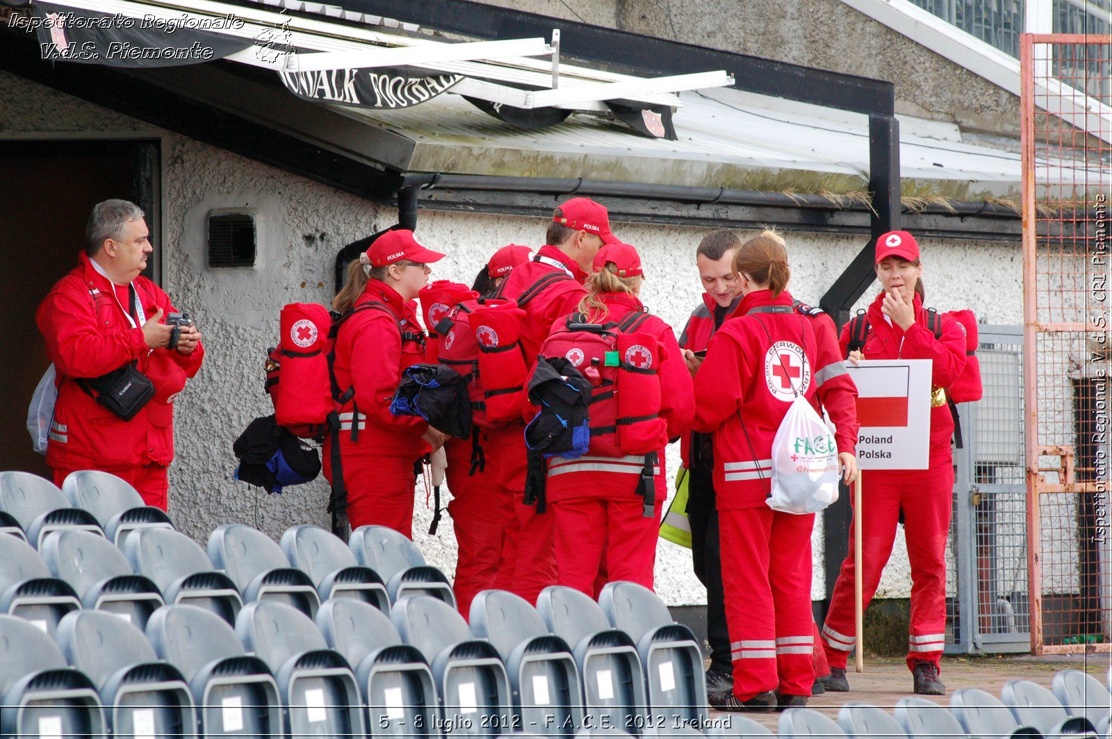 5 - 8 luglio - F.A.C.E. 2012 Ireland - Croce Rossa Italiana - Ispettorato Regionale Volontari del Soccorso del Piemonte