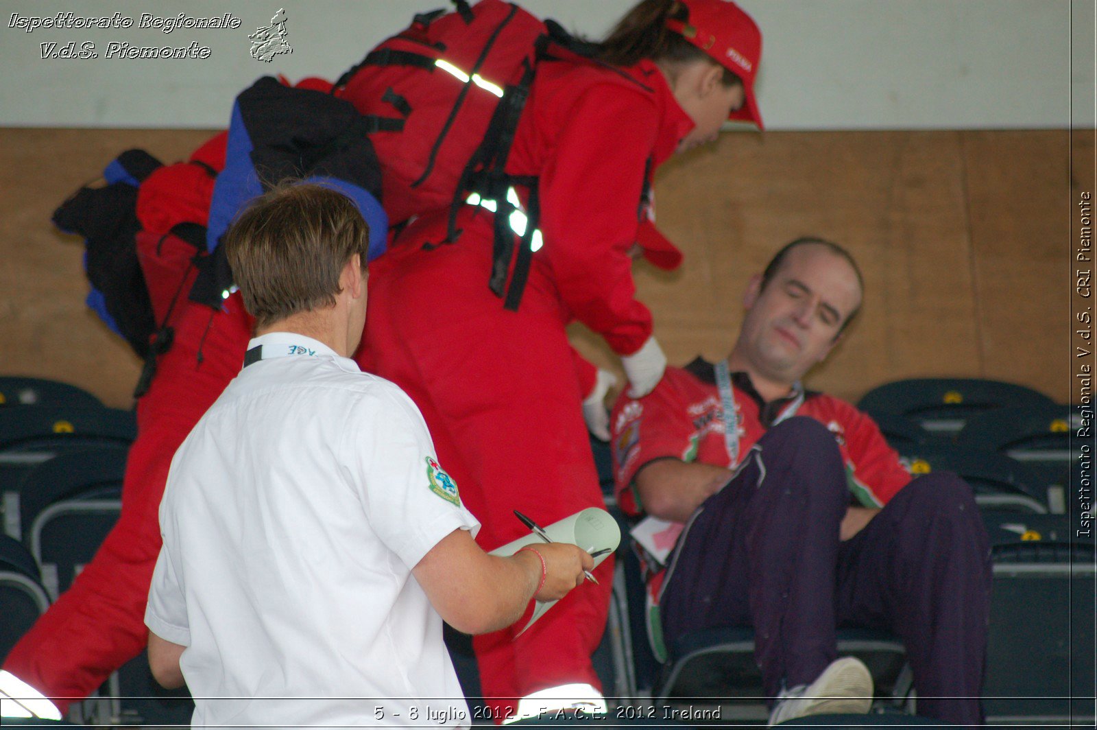 5 - 8 luglio - F.A.C.E. 2012 Ireland - Croce Rossa Italiana - Ispettorato Regionale Volontari del Soccorso del Piemonte