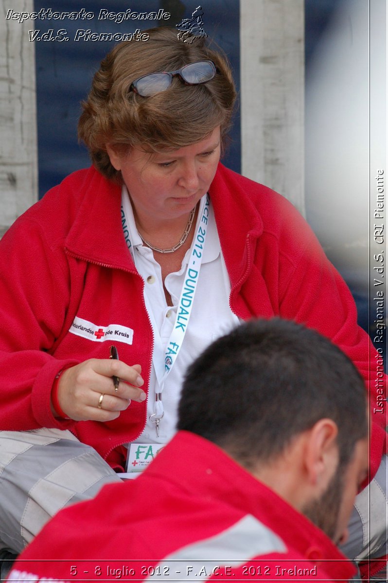 5 - 8 luglio - F.A.C.E. 2012 Ireland - Croce Rossa Italiana - Ispettorato Regionale Volontari del Soccorso del Piemonte