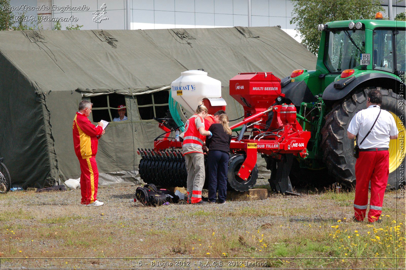 5 - 8 luglio - F.A.C.E. 2012 Ireland - Croce Rossa Italiana - Ispettorato Regionale Volontari del Soccorso del Piemonte