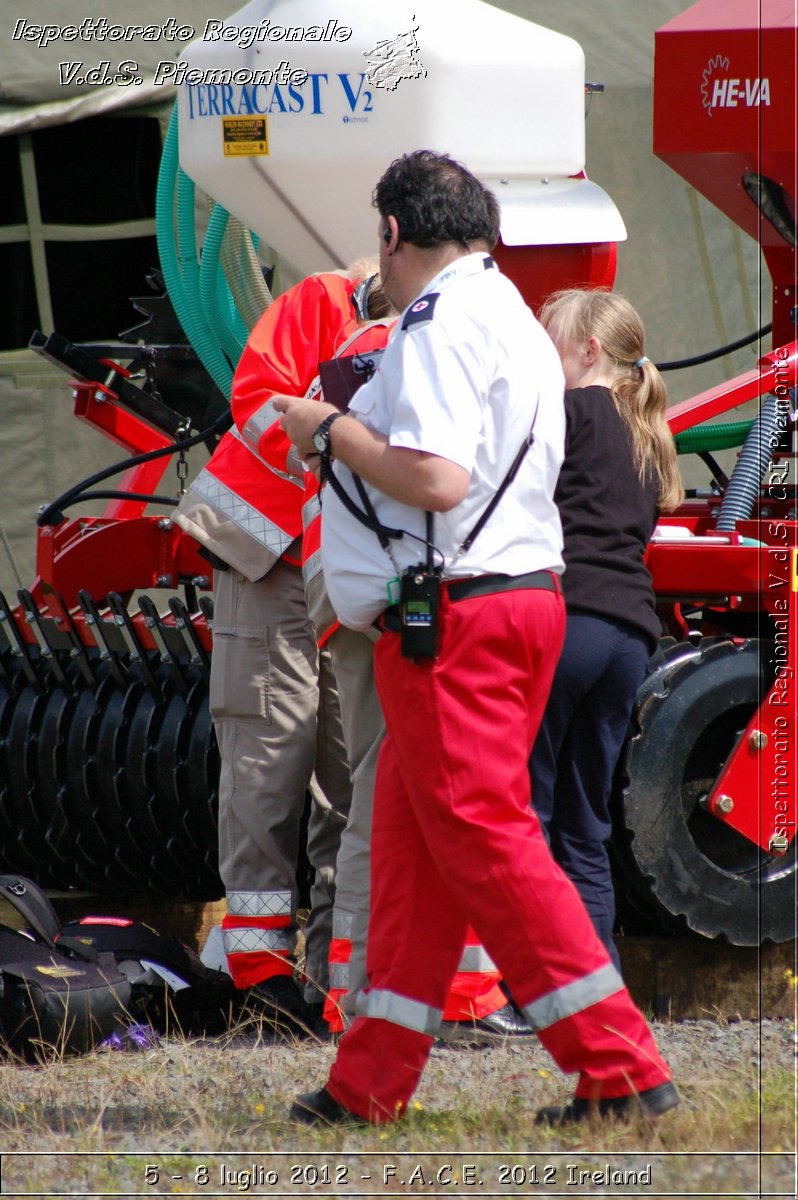 5 - 8 luglio - F.A.C.E. 2012 Ireland - Croce Rossa Italiana - Ispettorato Regionale Volontari del Soccorso del Piemonte