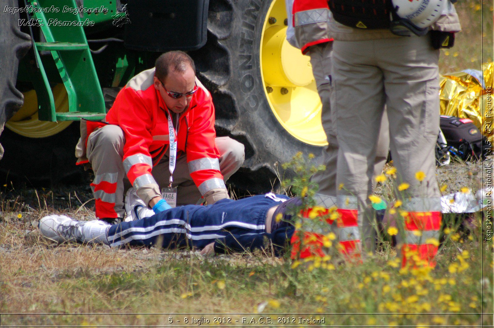 5 - 8 luglio - F.A.C.E. 2012 Ireland - Croce Rossa Italiana - Ispettorato Regionale Volontari del Soccorso del Piemonte