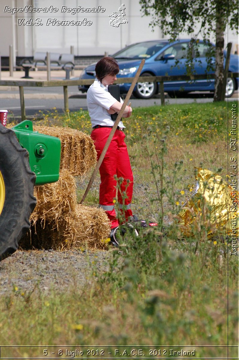 5 - 8 luglio - F.A.C.E. 2012 Ireland - Croce Rossa Italiana - Ispettorato Regionale Volontari del Soccorso del Piemonte