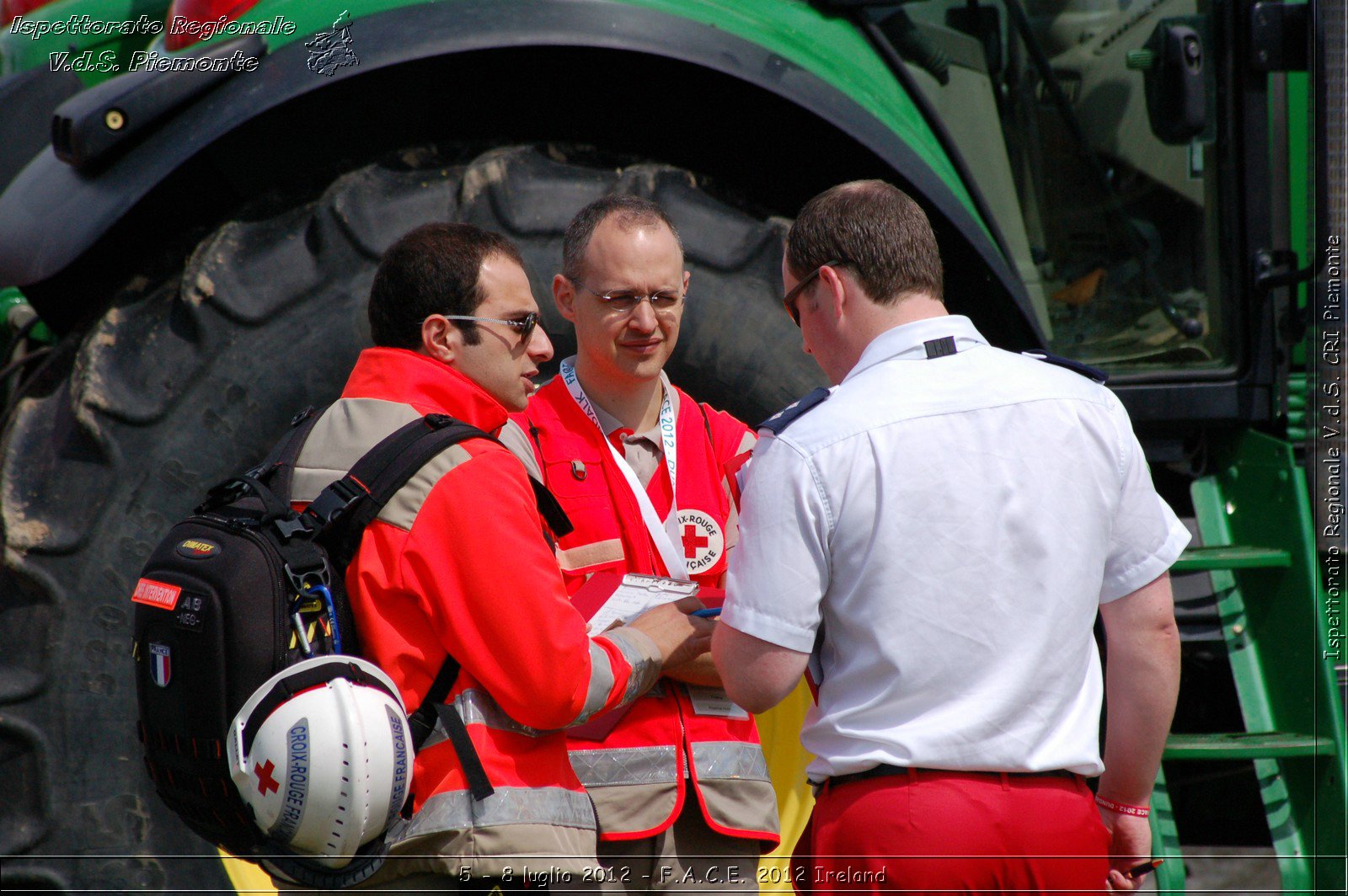 5 - 8 luglio - F.A.C.E. 2012 Ireland - Croce Rossa Italiana - Ispettorato Regionale Volontari del Soccorso del Piemonte