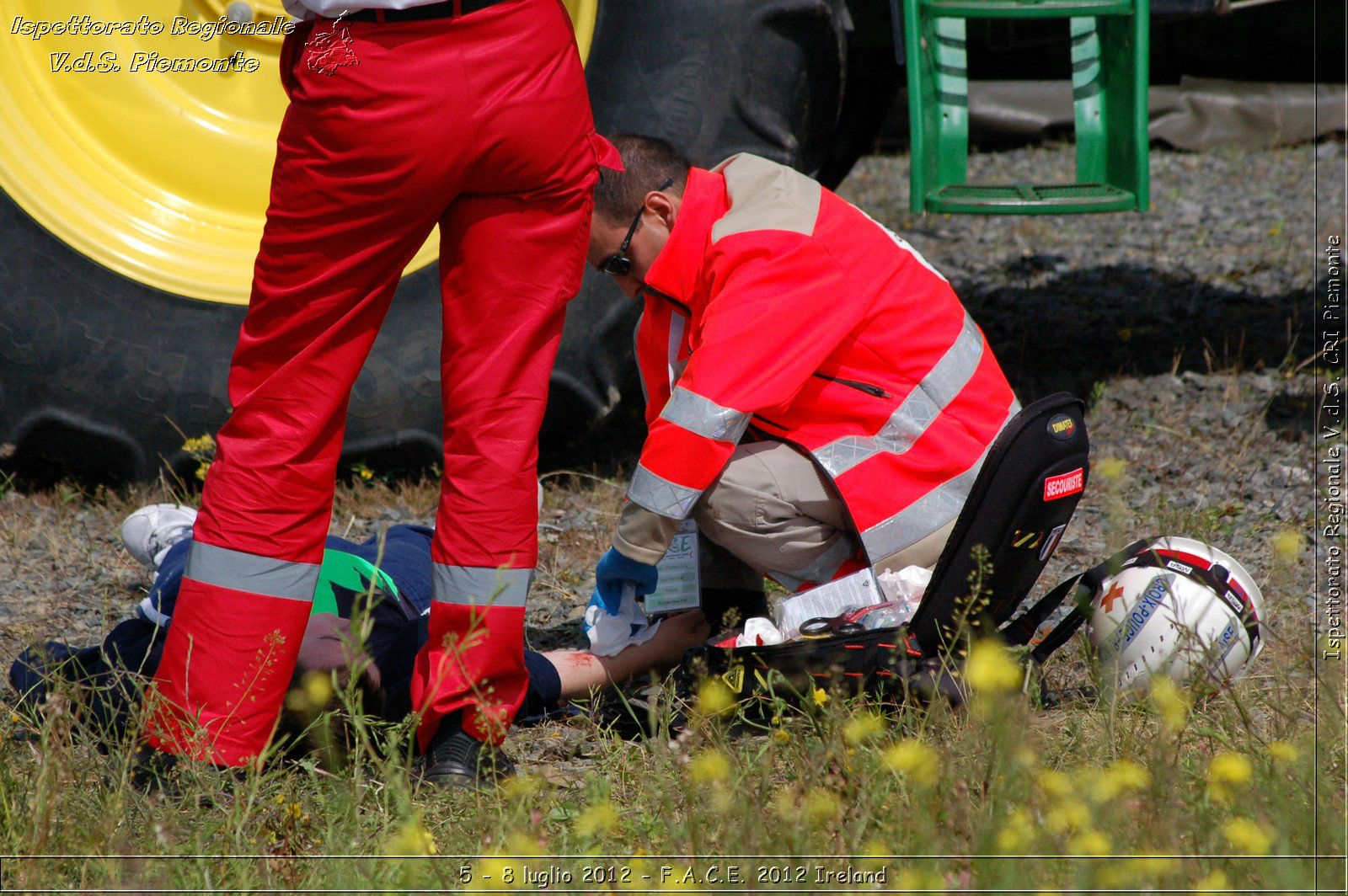 5 - 8 luglio - F.A.C.E. 2012 Ireland - Croce Rossa Italiana - Ispettorato Regionale Volontari del Soccorso del Piemonte