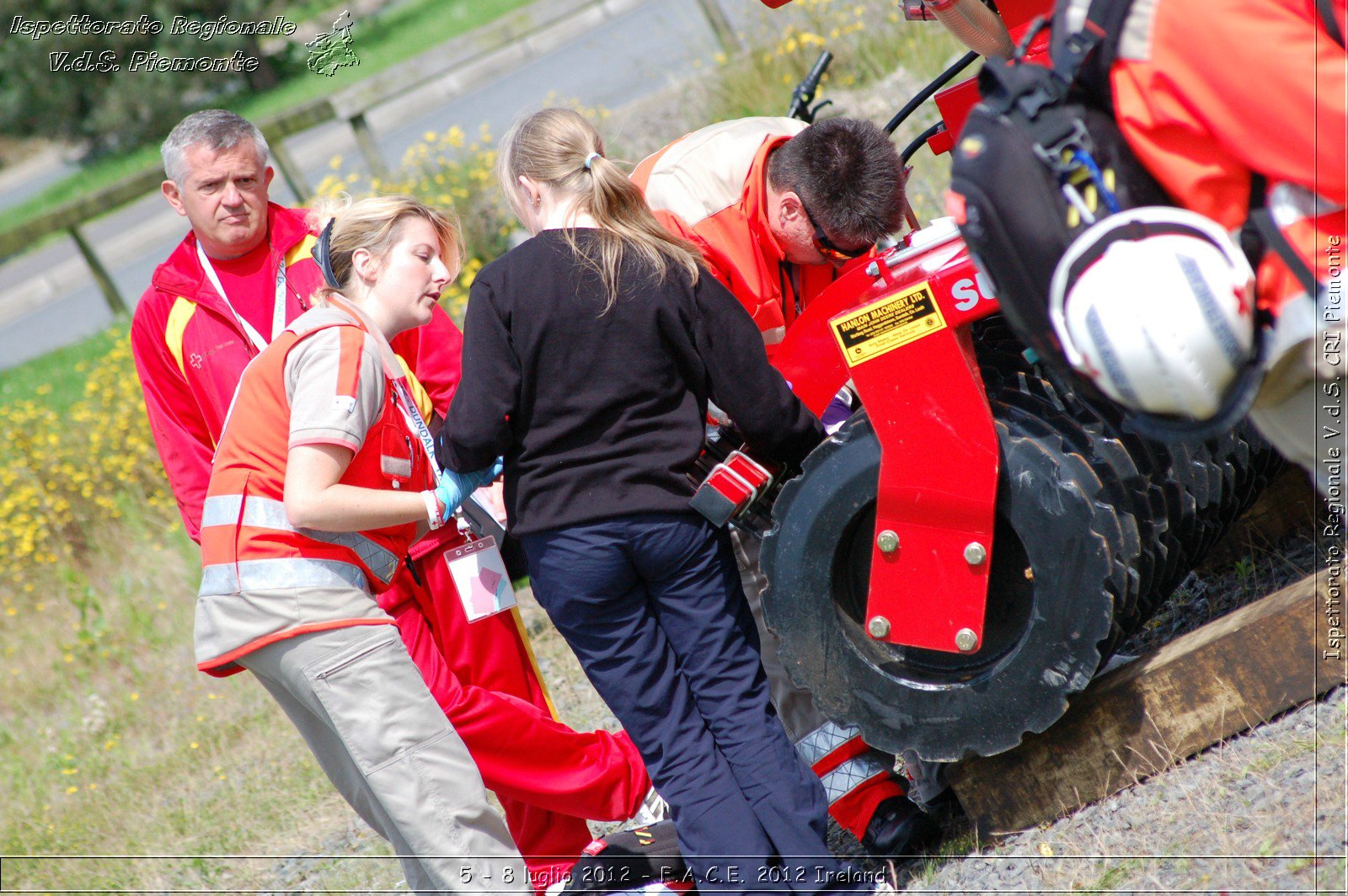 5 - 8 luglio - F.A.C.E. 2012 Ireland - Croce Rossa Italiana - Ispettorato Regionale Volontari del Soccorso del Piemonte