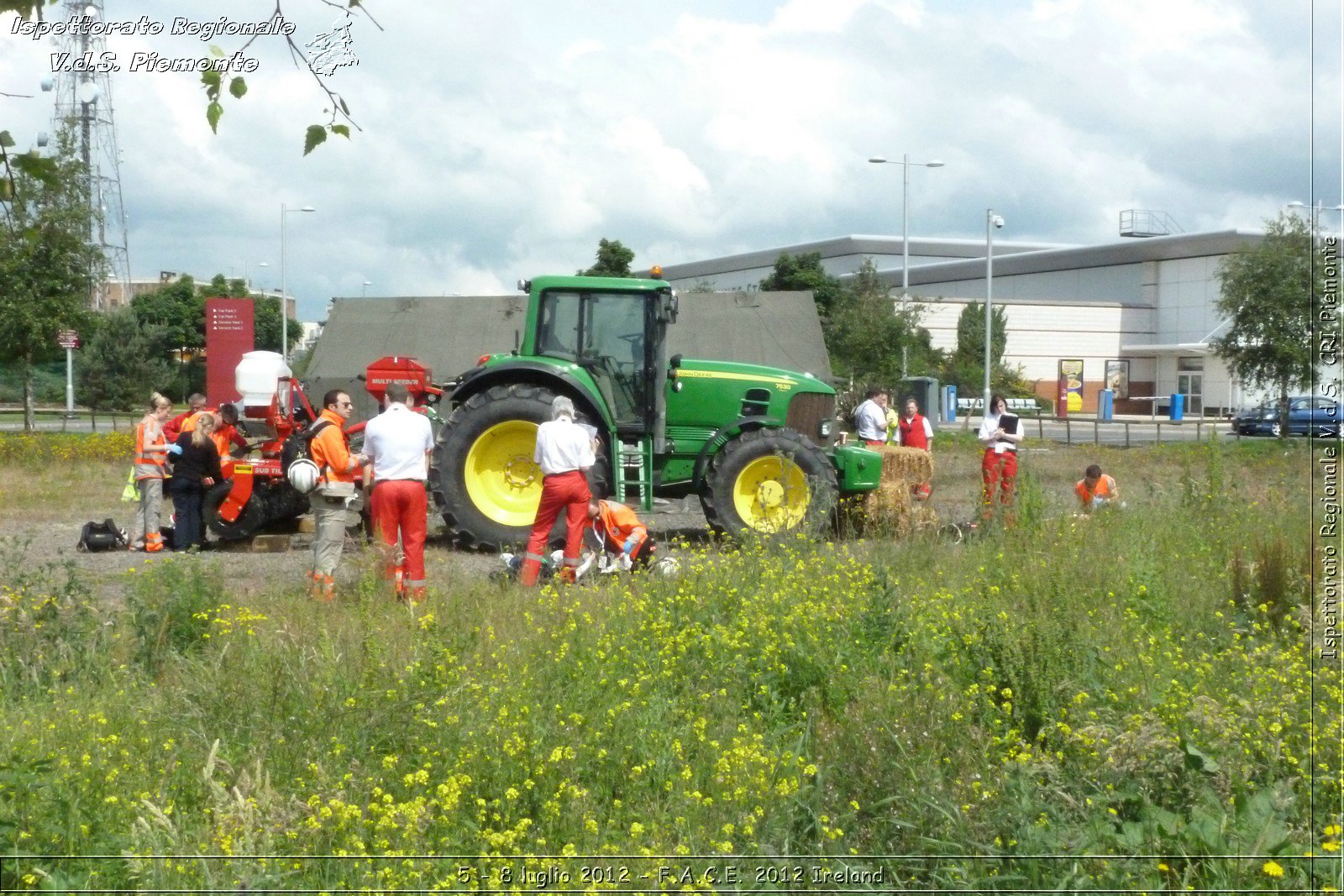 5 - 8 luglio - F.A.C.E. 2012 Ireland - Croce Rossa Italiana - Ispettorato Regionale Volontari del Soccorso del Piemonte