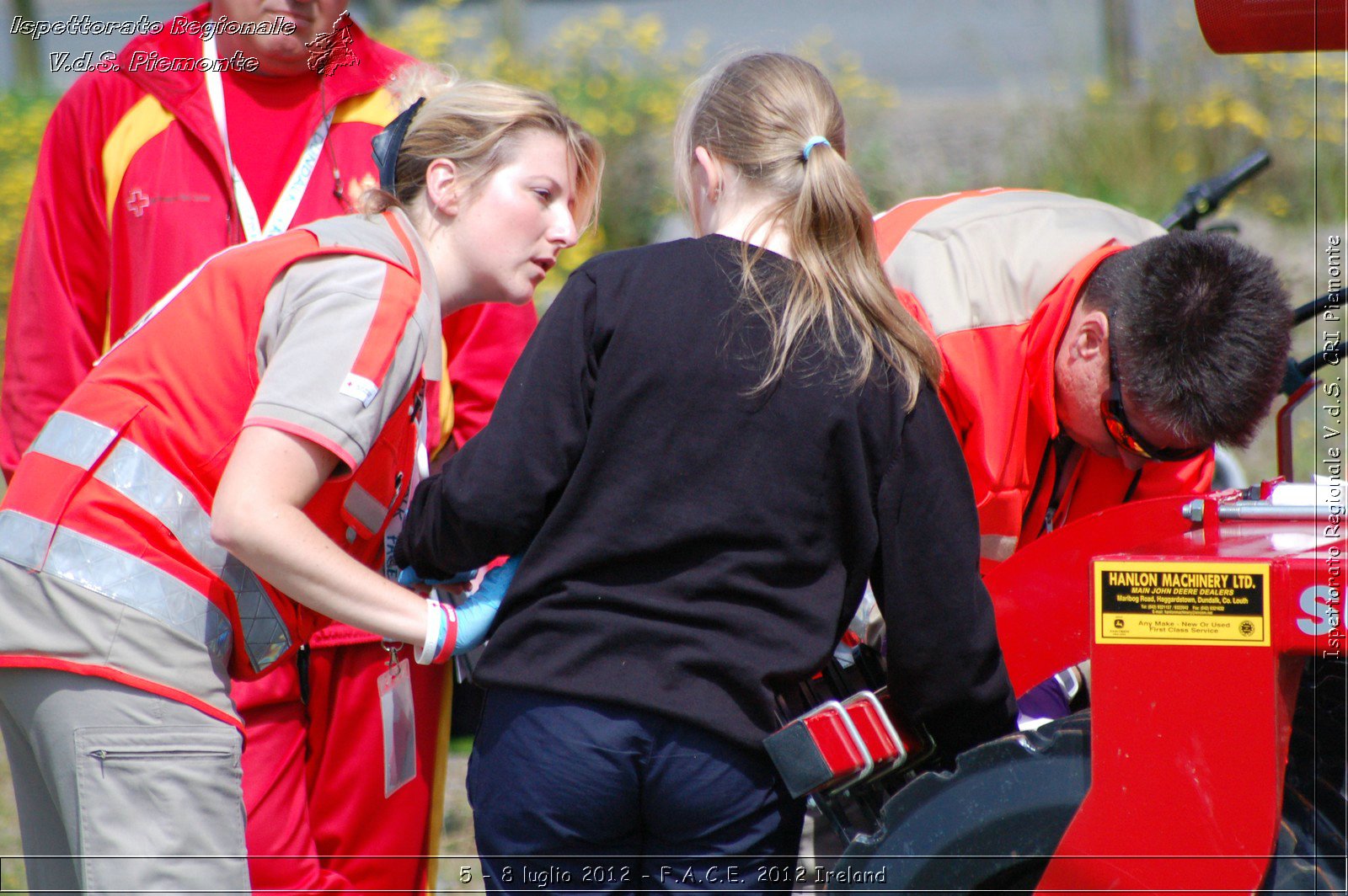 5 - 8 luglio - F.A.C.E. 2012 Ireland - Croce Rossa Italiana - Ispettorato Regionale Volontari del Soccorso del Piemonte