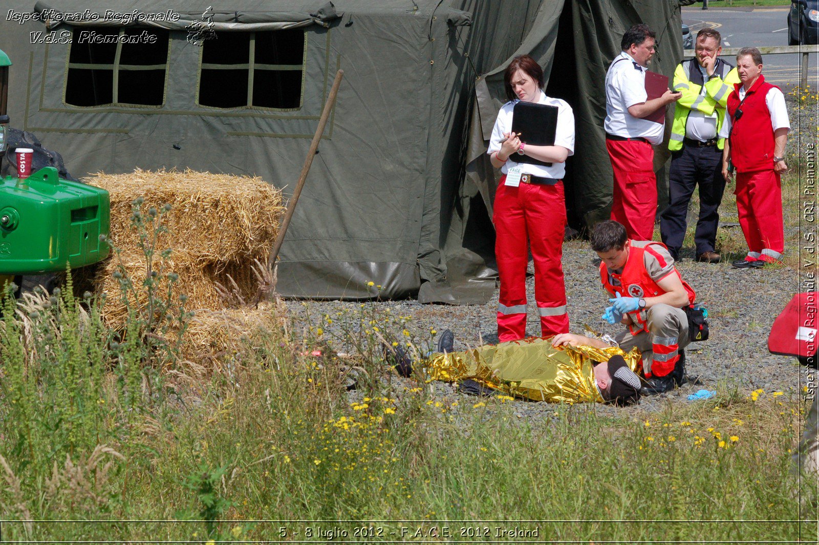 5 - 8 luglio - F.A.C.E. 2012 Ireland - Croce Rossa Italiana - Ispettorato Regionale Volontari del Soccorso del Piemonte