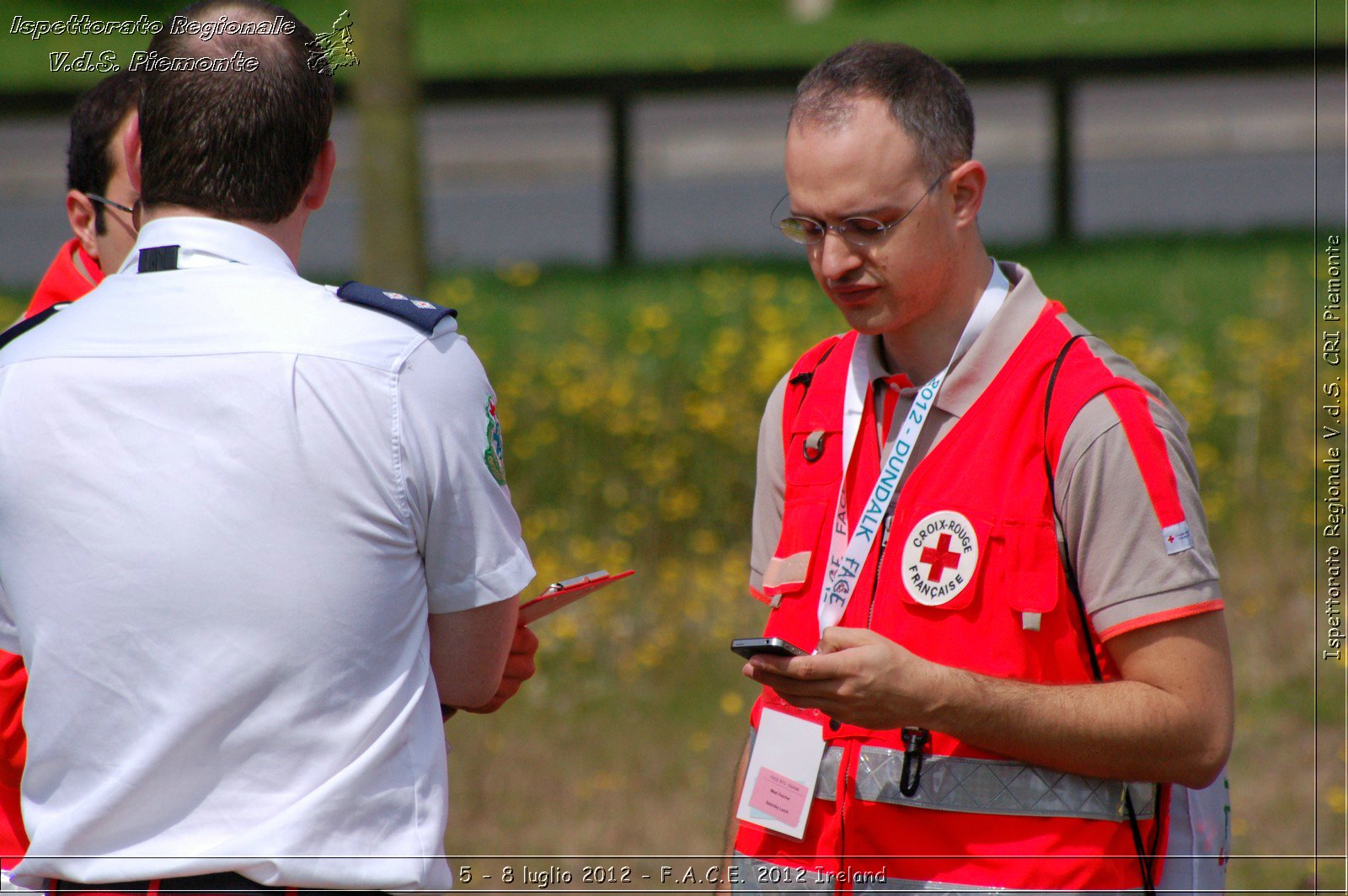 5 - 8 luglio - F.A.C.E. 2012 Ireland - Croce Rossa Italiana - Ispettorato Regionale Volontari del Soccorso del Piemonte