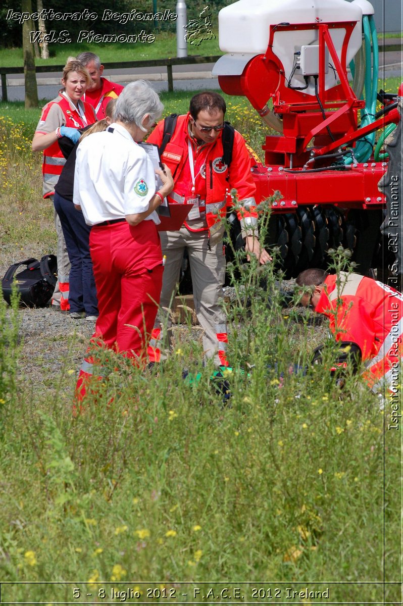 5 - 8 luglio - F.A.C.E. 2012 Ireland - Croce Rossa Italiana - Ispettorato Regionale Volontari del Soccorso del Piemonte