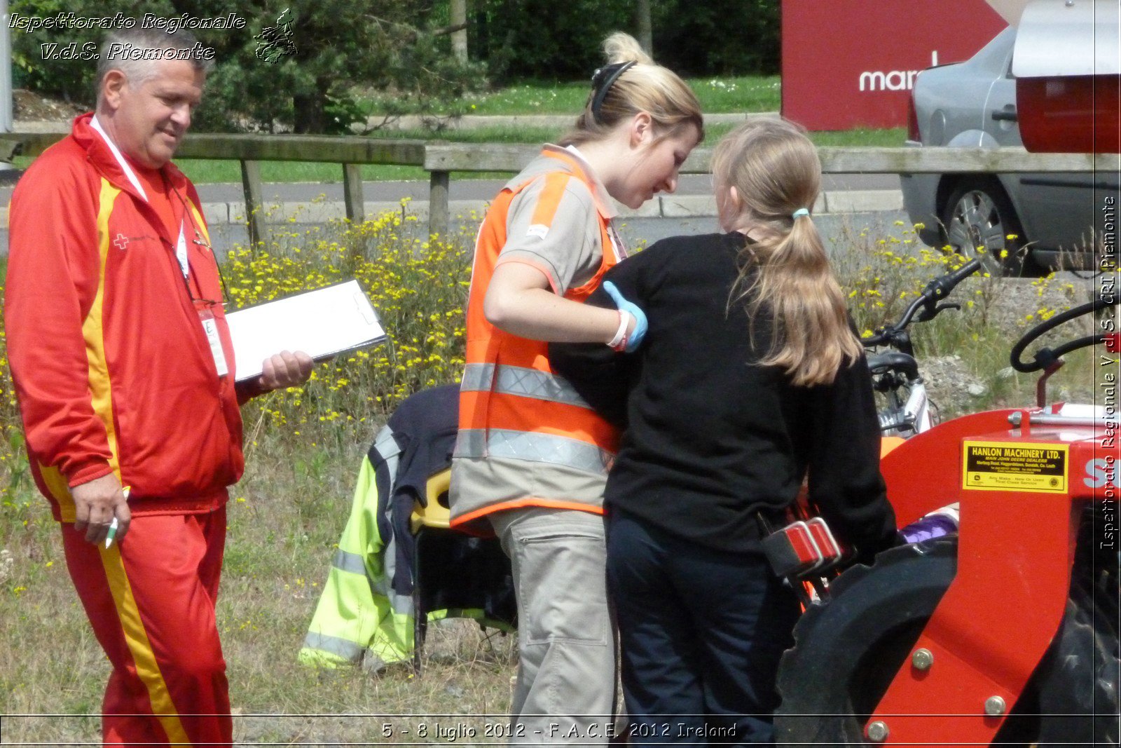 5 - 8 luglio - F.A.C.E. 2012 Ireland - Croce Rossa Italiana - Ispettorato Regionale Volontari del Soccorso del Piemonte