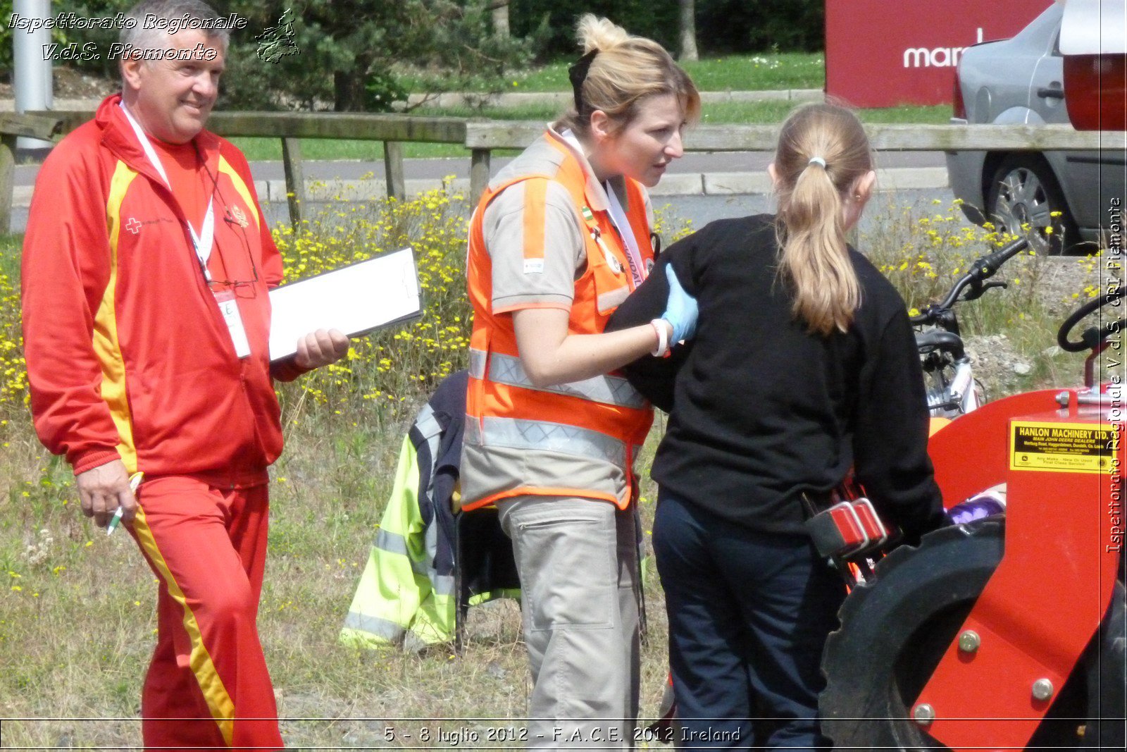 5 - 8 luglio - F.A.C.E. 2012 Ireland - Croce Rossa Italiana - Ispettorato Regionale Volontari del Soccorso del Piemonte