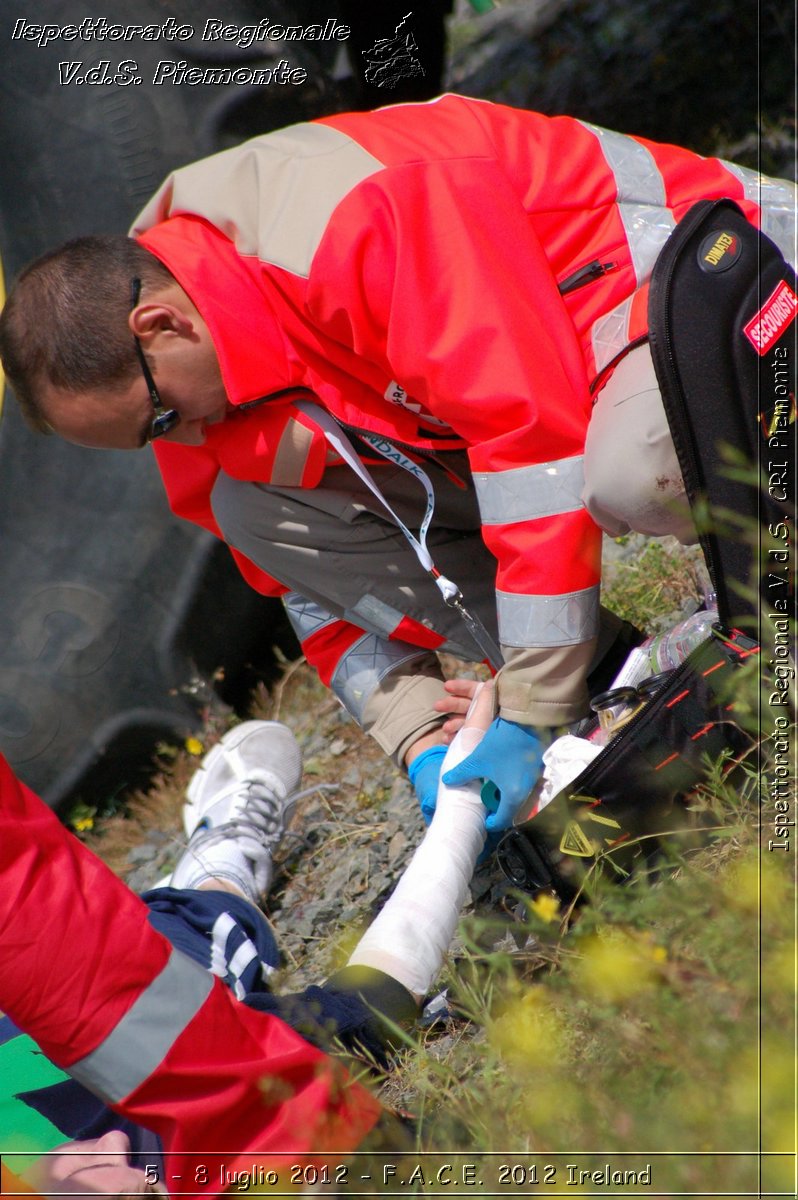 5 - 8 luglio - F.A.C.E. 2012 Ireland - Croce Rossa Italiana - Ispettorato Regionale Volontari del Soccorso del Piemonte