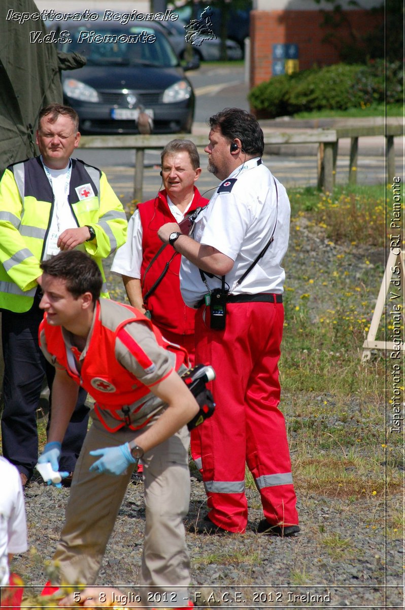 5 - 8 luglio - F.A.C.E. 2012 Ireland - Croce Rossa Italiana - Ispettorato Regionale Volontari del Soccorso del Piemonte