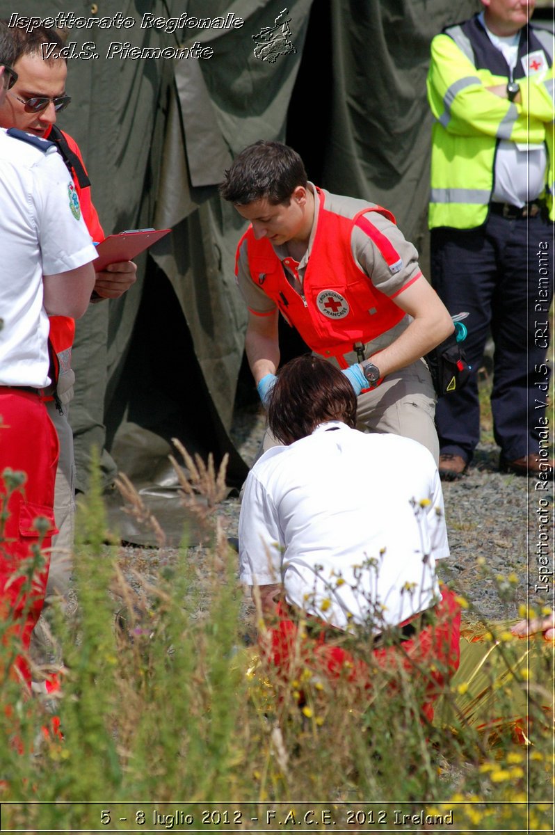 5 - 8 luglio - F.A.C.E. 2012 Ireland - Croce Rossa Italiana - Ispettorato Regionale Volontari del Soccorso del Piemonte