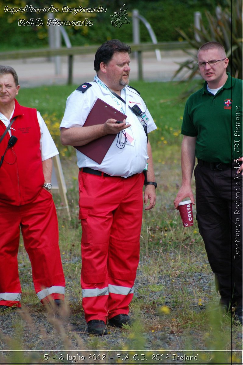 5 - 8 luglio - F.A.C.E. 2012 Ireland - Croce Rossa Italiana - Ispettorato Regionale Volontari del Soccorso del Piemonte