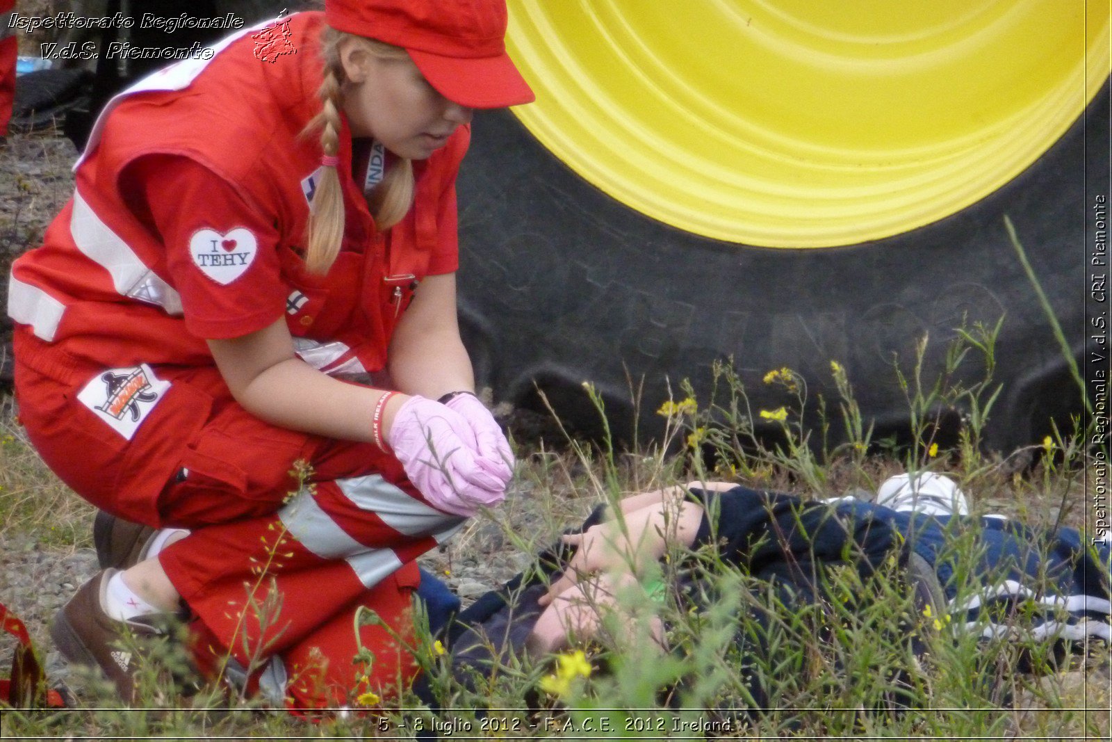 5 - 8 luglio - F.A.C.E. 2012 Ireland - Croce Rossa Italiana - Ispettorato Regionale Volontari del Soccorso del Piemonte